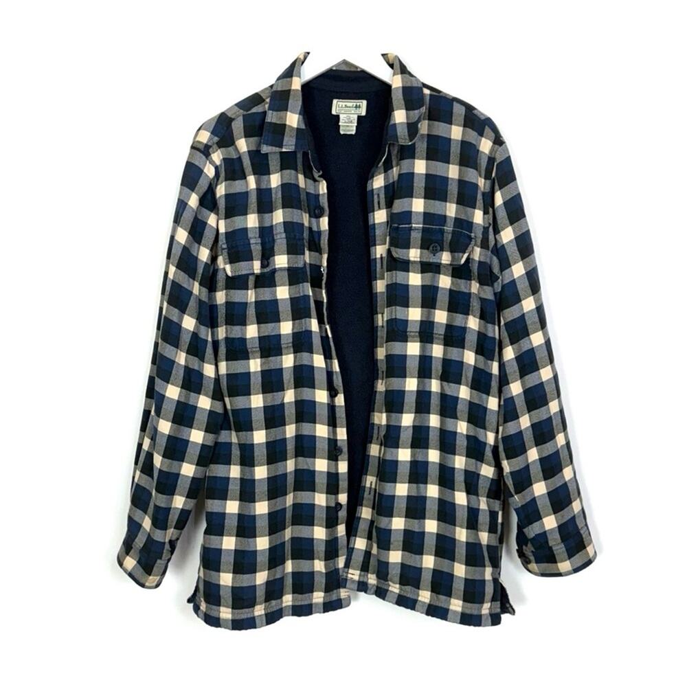 L.L. Bean Flannel Plaid Shirt